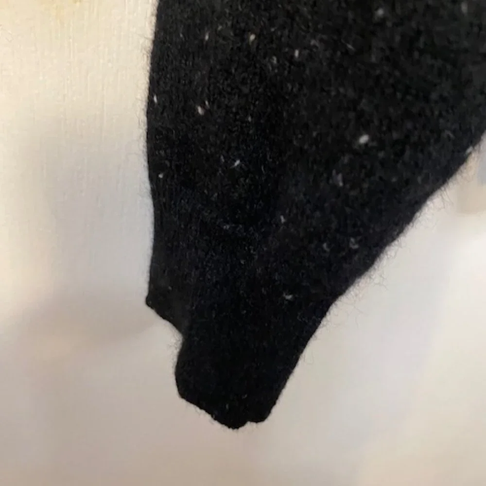 Men's Nordstrom Black cashmere Sweater - Picture 5 of 7